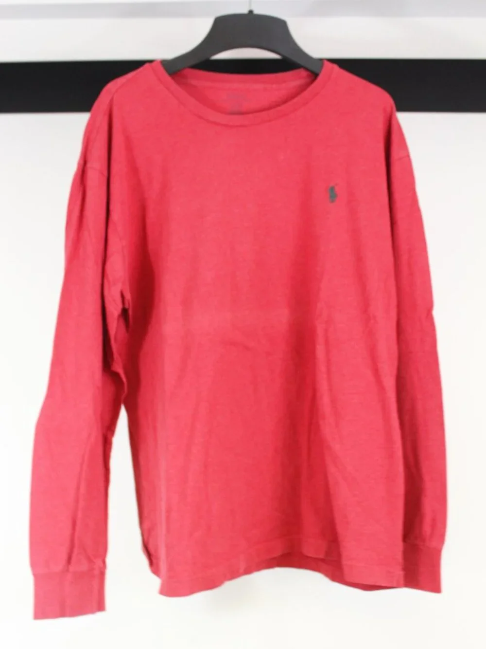 Polo Ralph Lauren Red Long Sleeve T‎ Shirt Size Large